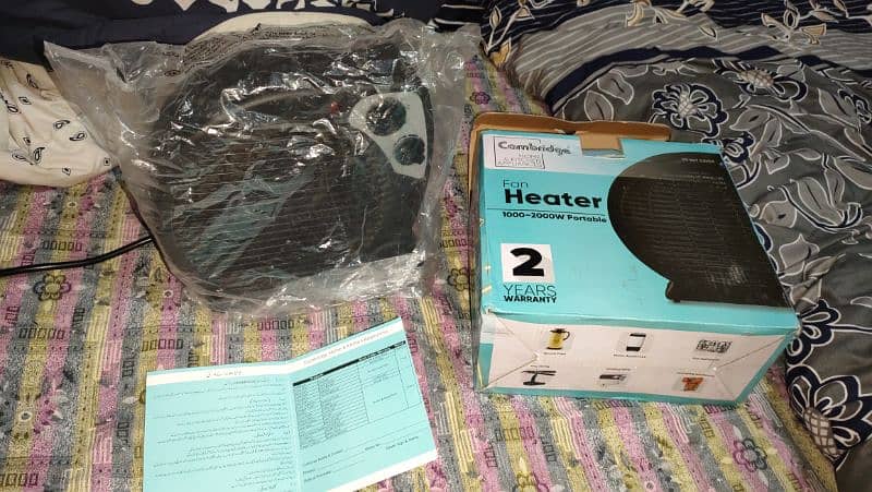 Fan Heater Electric Cambridge 8