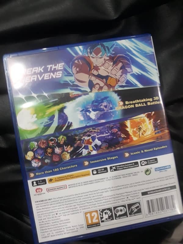 Dragon ball Z sparking zero for ps 5 3