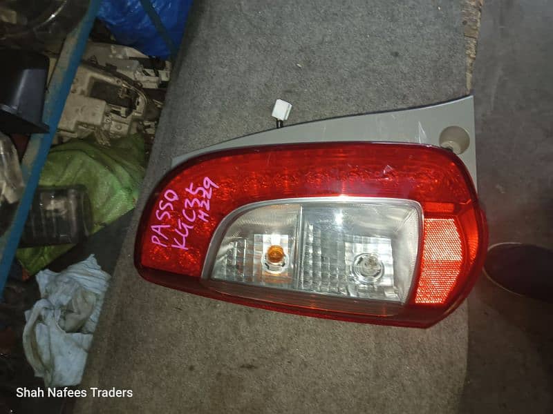 Toyota passo 2014 backlights LED - Toyota Passo Kgc35 Backlamps 2