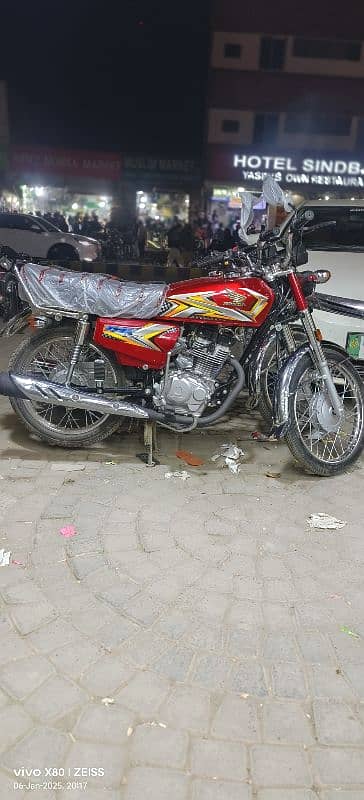 Honda CG 125 2025 model 0