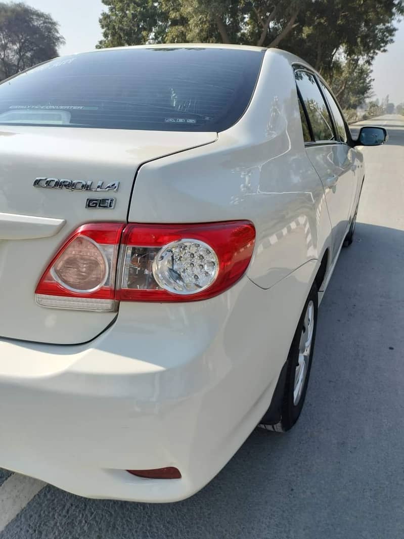 Toyota Corolla XLI converted gli 2013 model 2014 registered 5