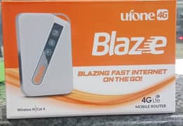 PTCL Ufone 4G Blaze Un-Locked Internet WiFi Wireless Cloud Device COD