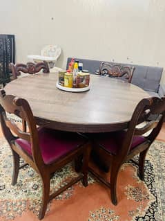 Wooden Dining Table For Sale