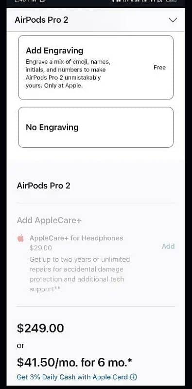 Apple airpods pro 2 generation 2