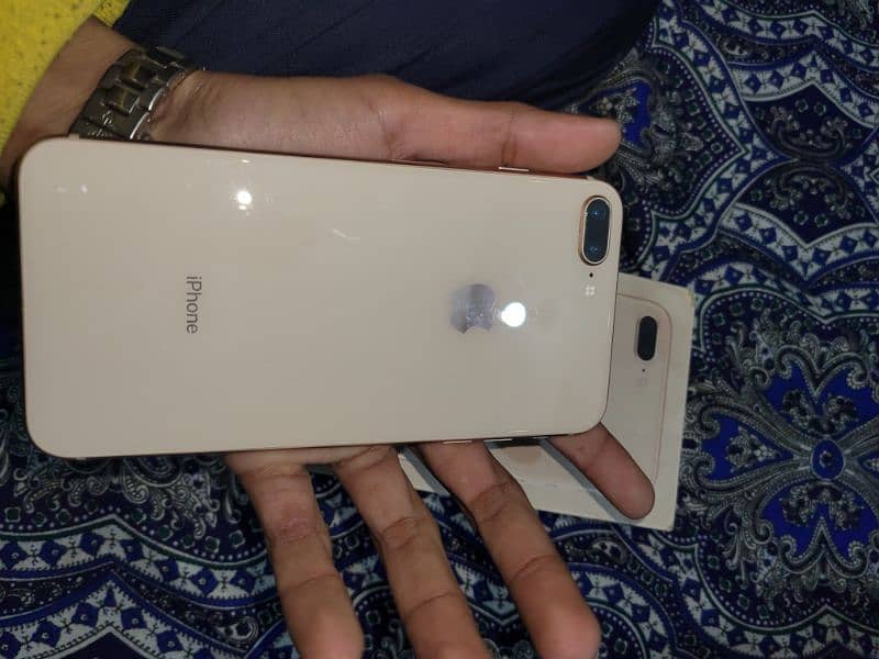 I phone 8 plus pta approved 64 gb condition 10 by 10 4