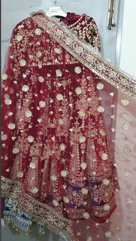 Bridal Dress | Wedding Dress |Barat Lehenga wattsap 03705796101 3