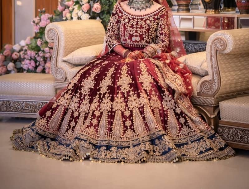 Bridal Dress | Wedding Dress |Barat Lehenga wattsap 03705796101 4