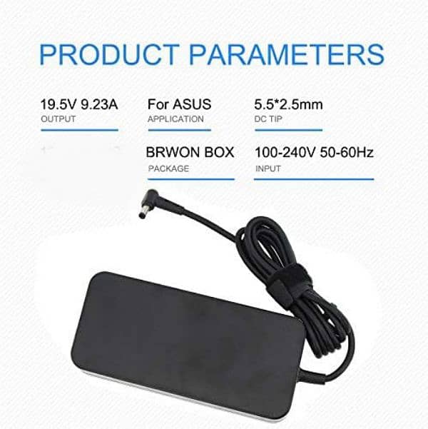 19.5V 9.23A 180W Laptop Charger ADP-180 Fit for Asus Gaming Laptop 1