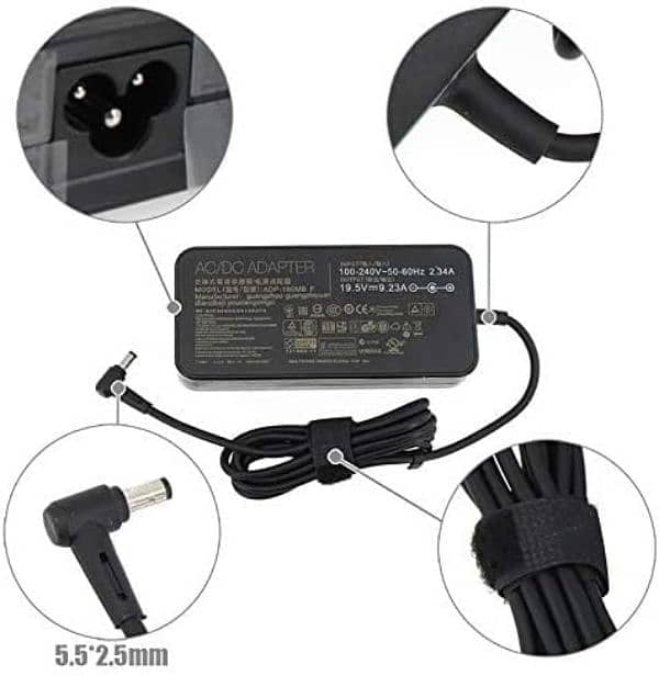 19.5V 9.23A 180W Laptop Charger ADP-180 Fit for Asus Gaming Laptop 3