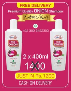 Premium Quality Onion Shampoo