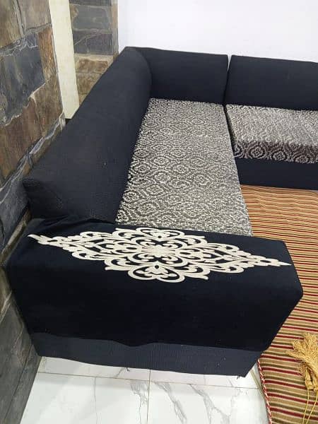 L sofa+2 chairs with 2 setties 3