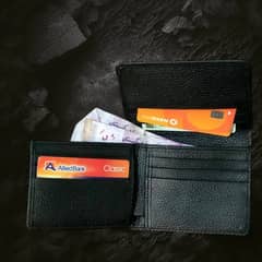 Premium leather wallet available