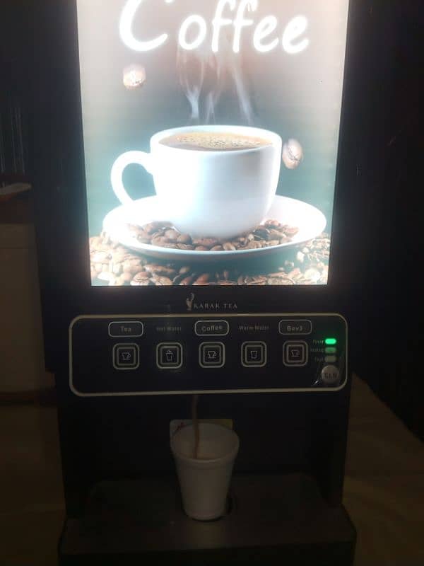 Automatic coffee and Tea machine 5