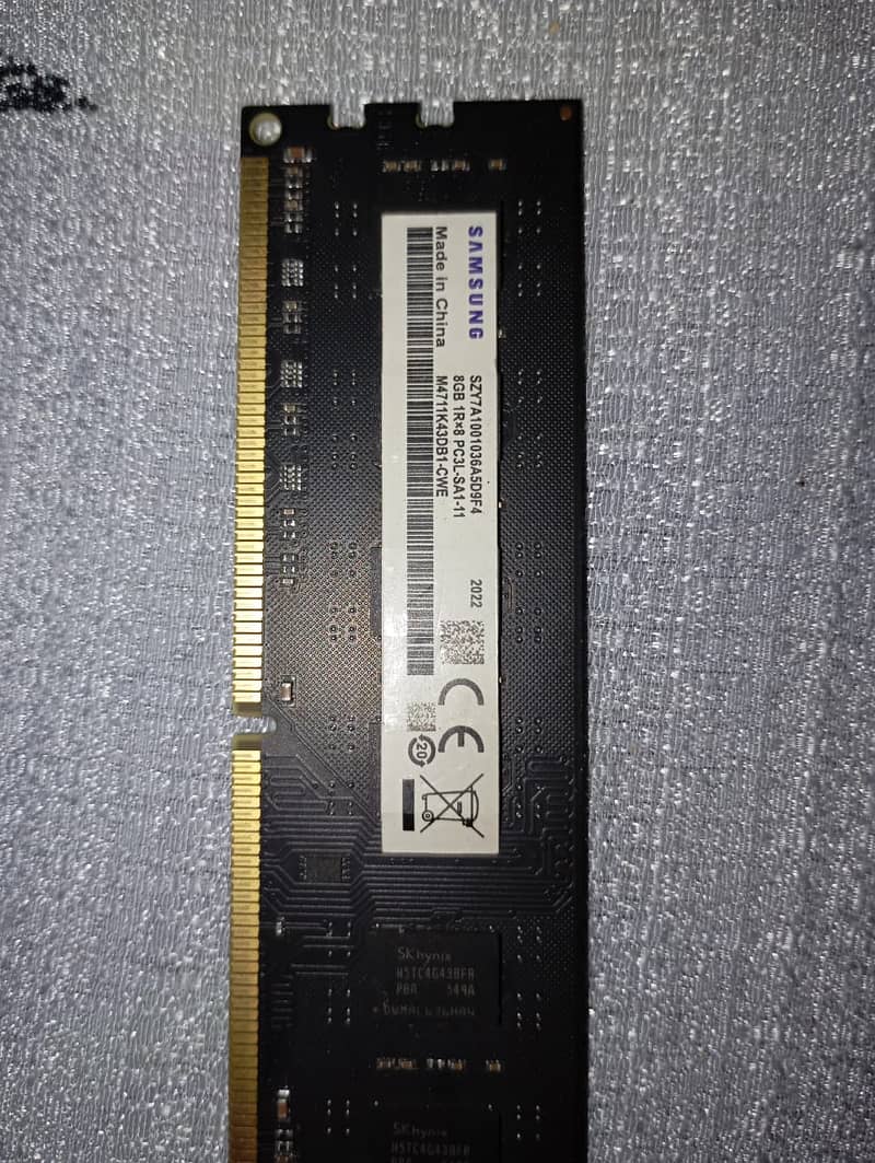 RAM 8GB DDR3 1600 mHz 2