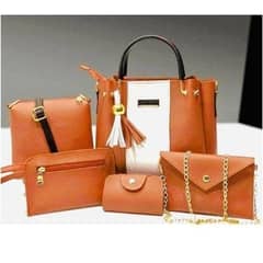 woman handbag 5pice