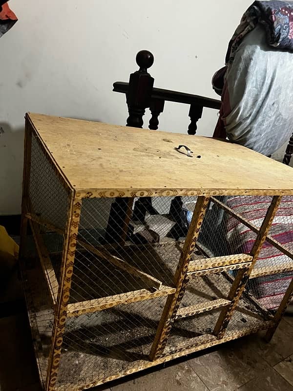 hen cage wooden 2