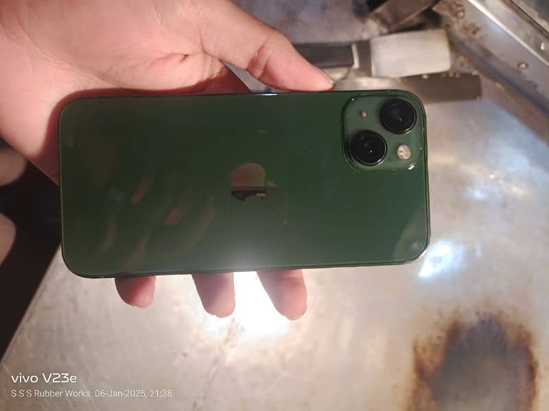 Iphone 13 Green colour condtion 10/10 128gb battery 87 factory unlock 1