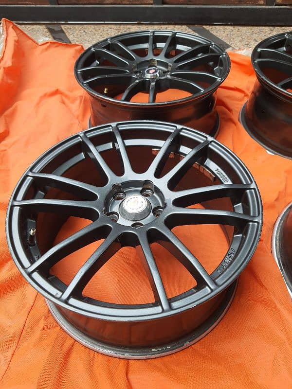 17 inch light weight rims twin spoke 4