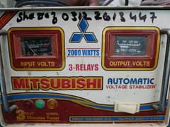 Mitsubishi 2000 voltage stabilizer ok condition