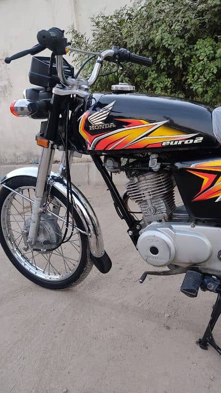 CG honda 125 Punjab num 2020 genuine 4