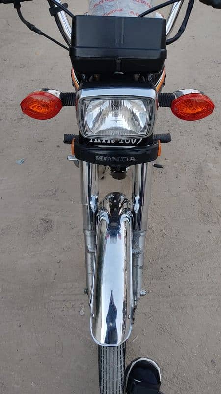 CG honda 125 Punjab num 2020 genuine 13