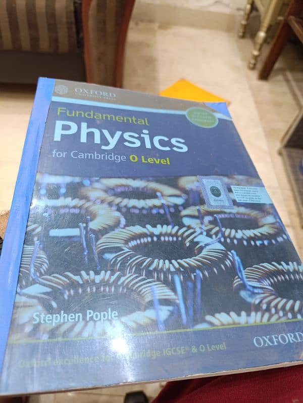 O Level Physics, Chemistry, Biology books 2