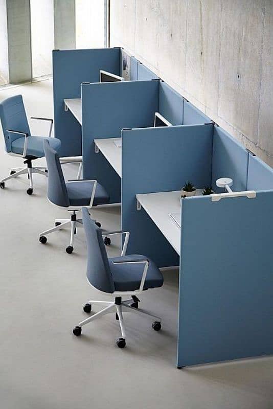 office table work station cluster cubical call center table meeting 7