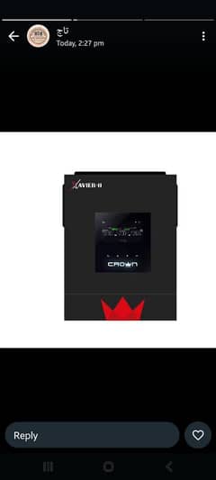 Type Brand Hybrid Inverter Crown 6.2 New Condition Is Deliverable No