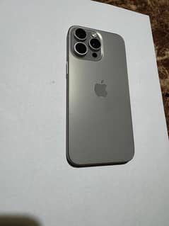 iPhone 15 Pro Max Natural Titanium