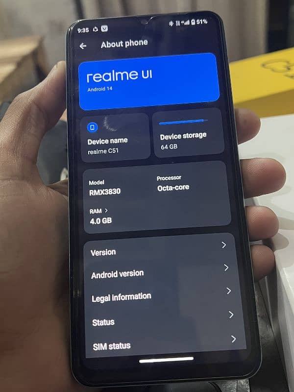 realme c51 4gb 64gb 2