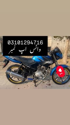 Ybr 15 model Contact on watsapp 03101294716