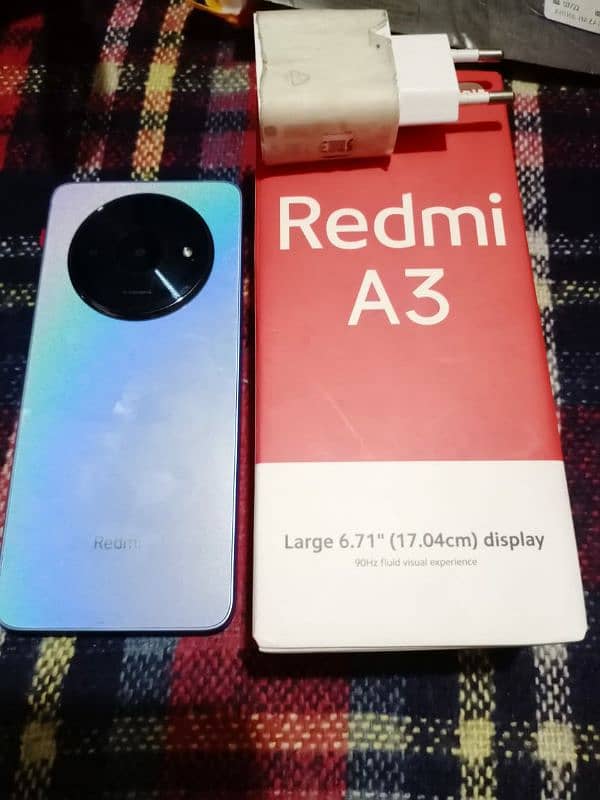 redmi A3 4/64 10by10 condition 1