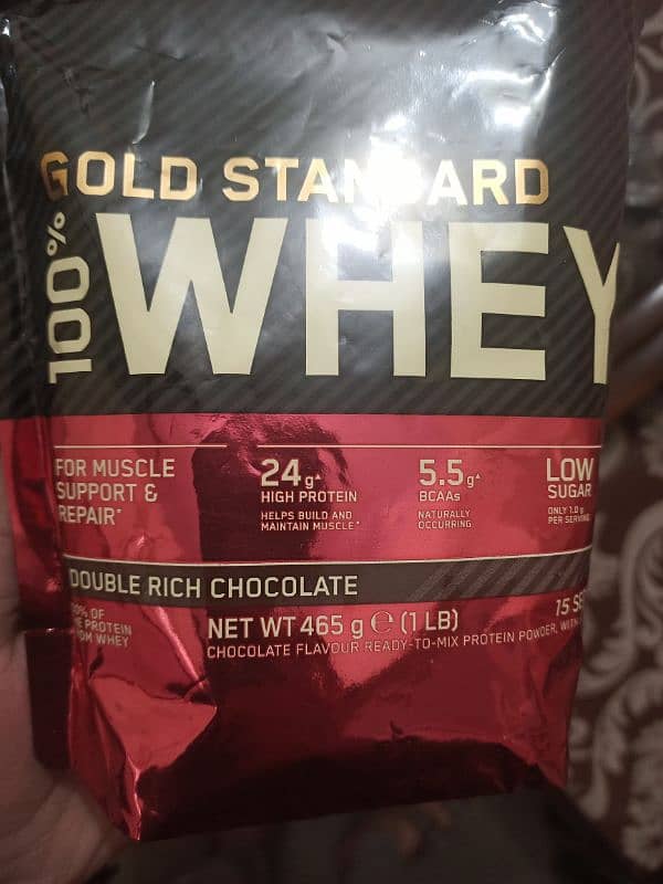 Gold standered whey protein 1