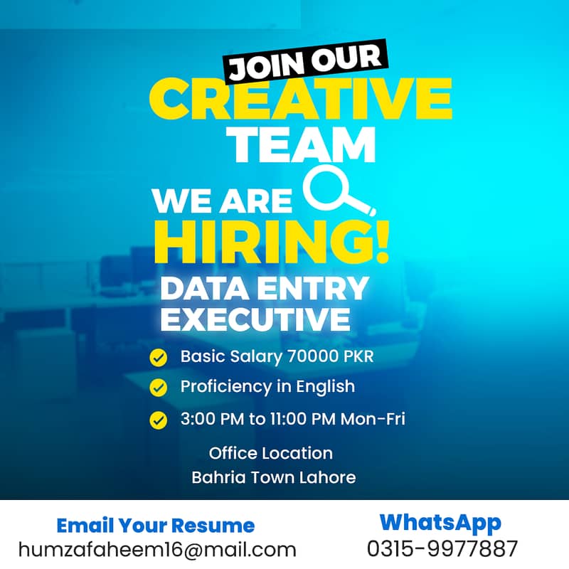 Data Entry staff male and female for a UK company 0