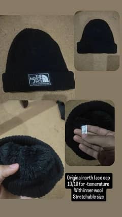 the North face winter caps