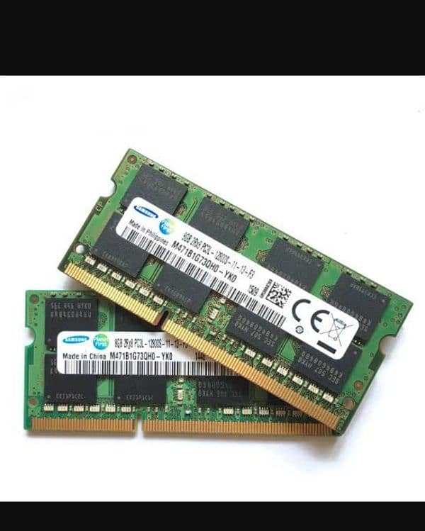 lapto DDR3 8gb ram 0