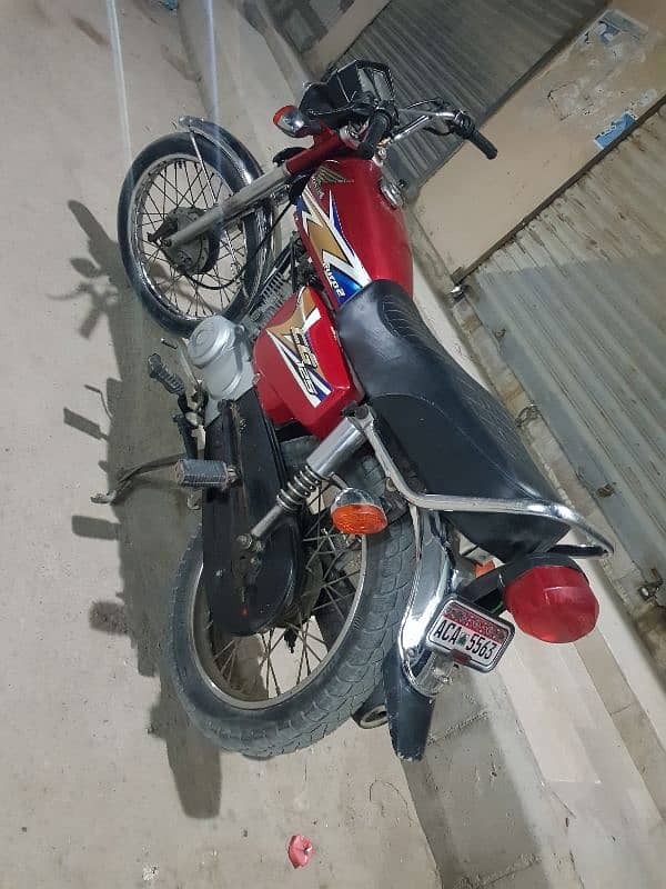 honda Cg  125 cc 2020 all punjab number 3