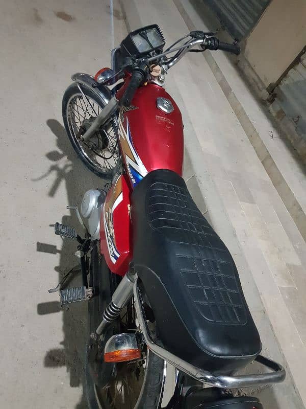 honda Cg  125 cc 2020 all punjab number 4