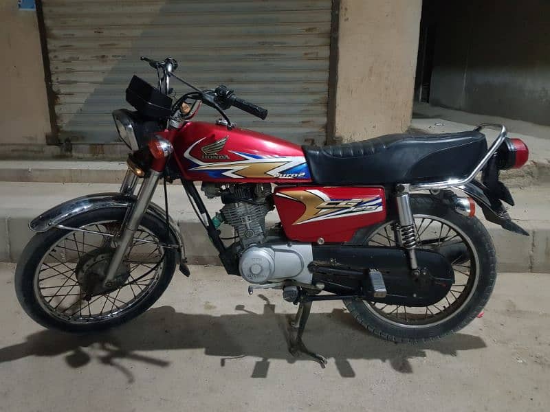 honda Cg  125 cc 2020 all punjab number 6