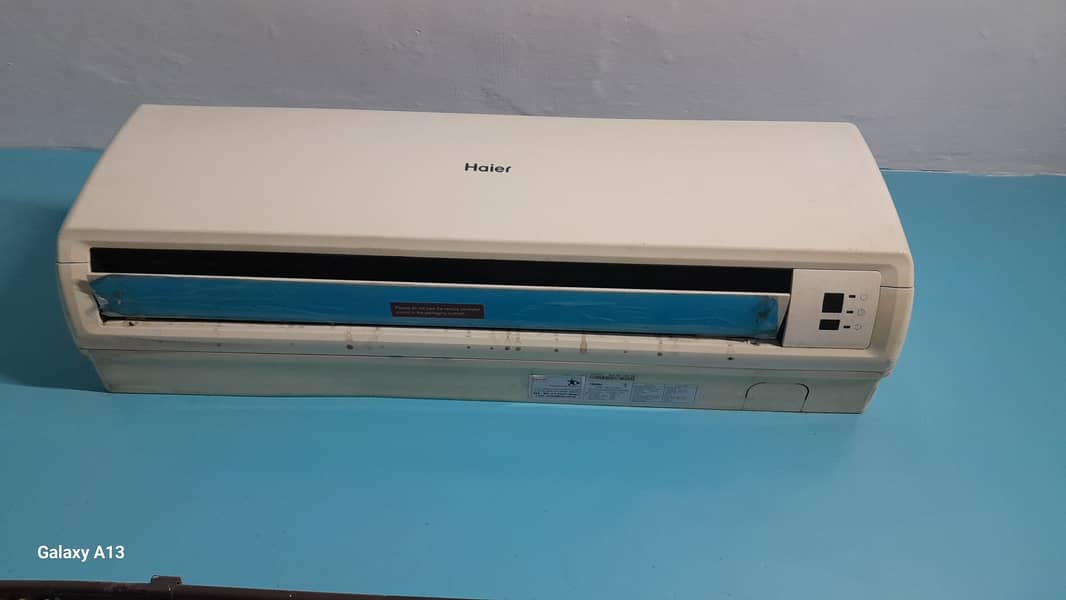 Haier Split AC with Compressor and fittings in Excellent Condition 0