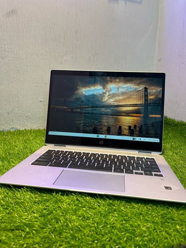 Hp chromebook x360 14 g1 corei7 8th genration 16 gb ram 64gb ssd 2