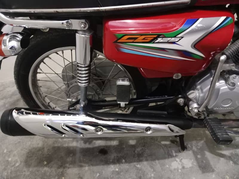 honda Cg 125 2023 in zero metre condition 1