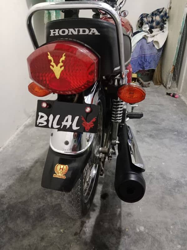 honda Cg 125 2023 in zero metre condition 5