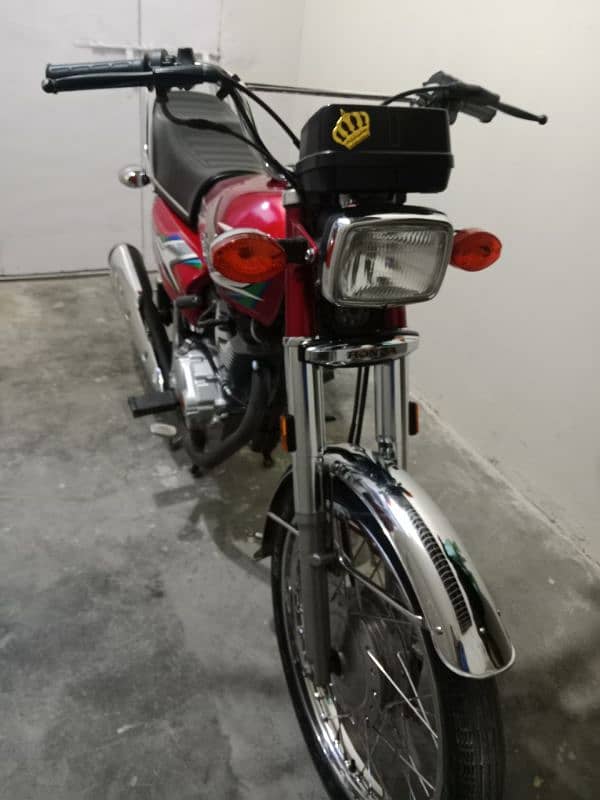 honda Cg 125 2023 in zero metre condition 13