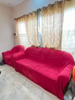 Double bed and sofa set for sale