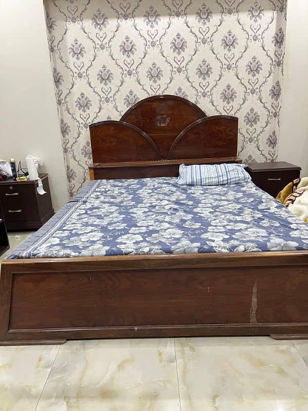 Double bed and sofa set for sale 1