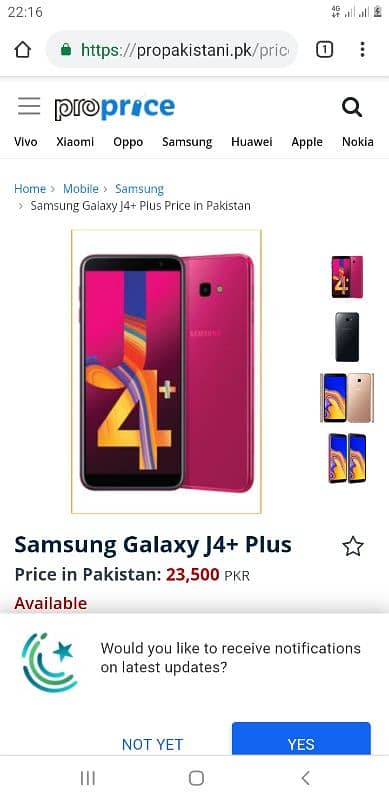 Samsung Galaxy j4 plus for sell 0