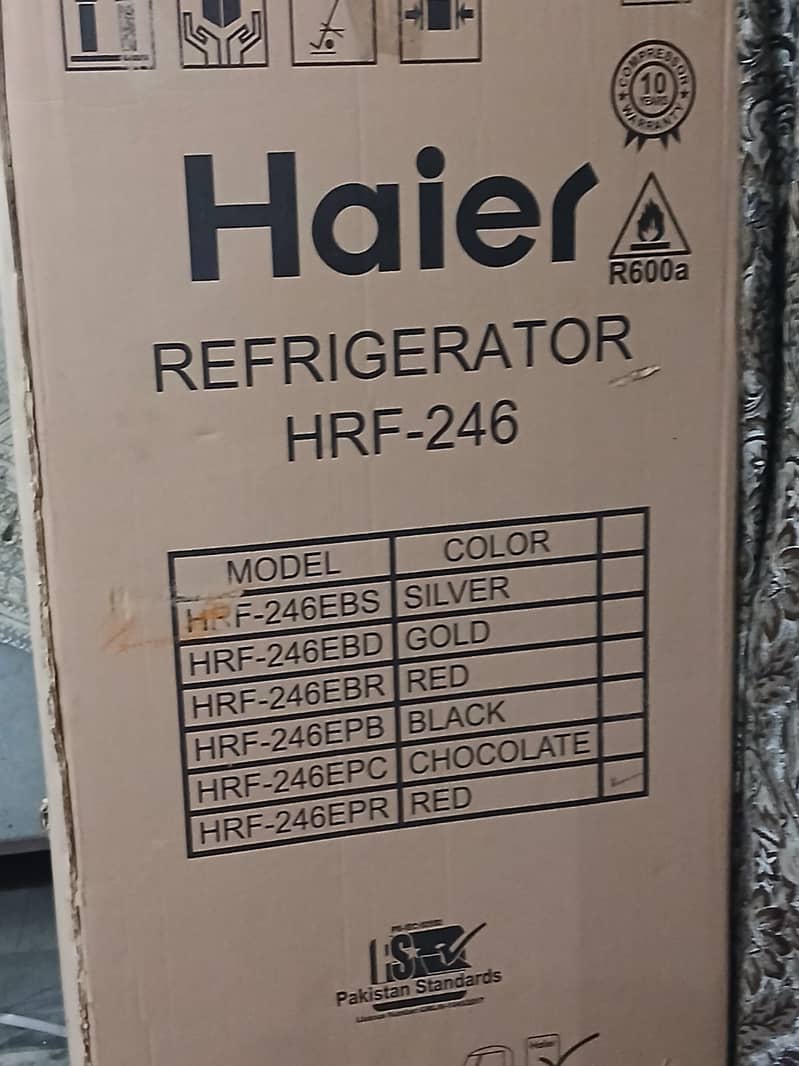 HAIER REFRIGERATOR-HRF-246-EPR 3