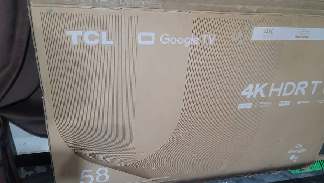 TCL brand new 58inch read add 2