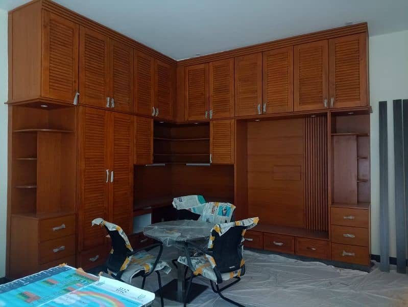 office and home wooden work,media wall,wood work,cabinets,Carpentery 11